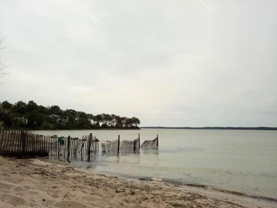 Petite Maison Avec Jardin Entre Lac Et Village Hourtin Exteriör bild